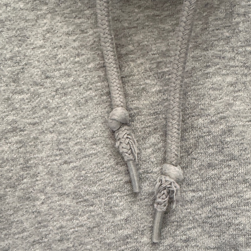 adidas Gray Trefoil Pullover Hoodie - Picture 2 of 6